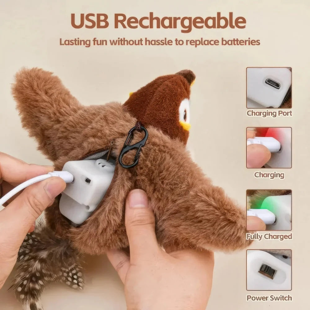 FlappyBirdy - Interactive Cat Toy